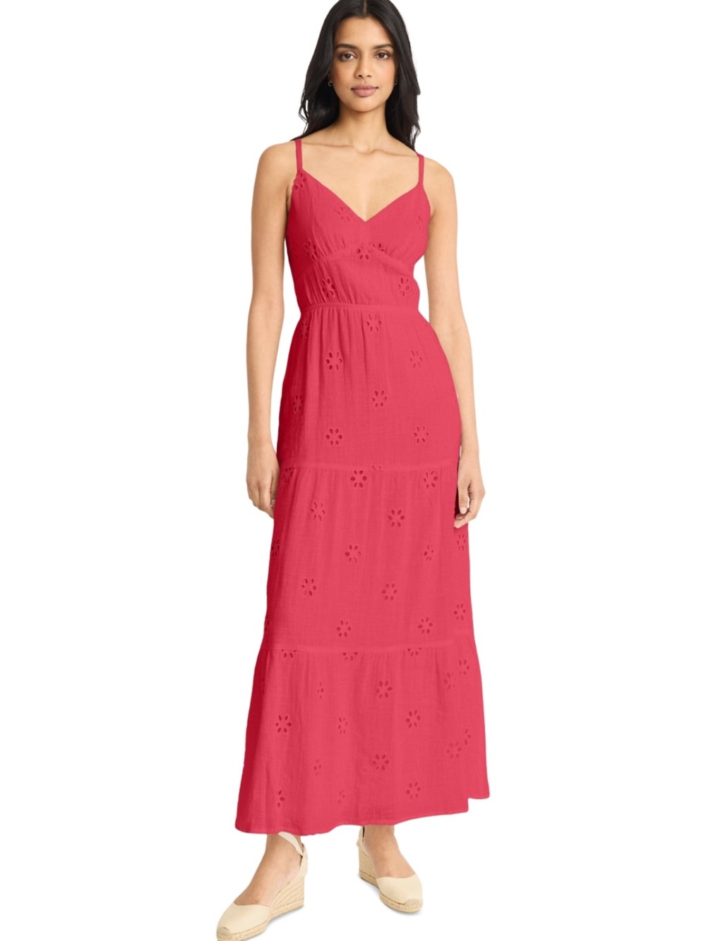 The Good Journey Eyelet Maxi Dress Size 4